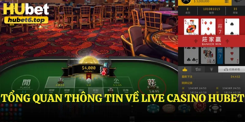 Tổng quan thông tin về Live Casino Hubet